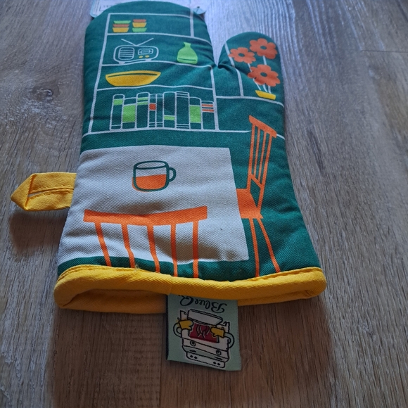 Blue Q Oven Mitt "B*tch I always have time for you." Super Insulated Cotton NWT - Picture 4 of 6